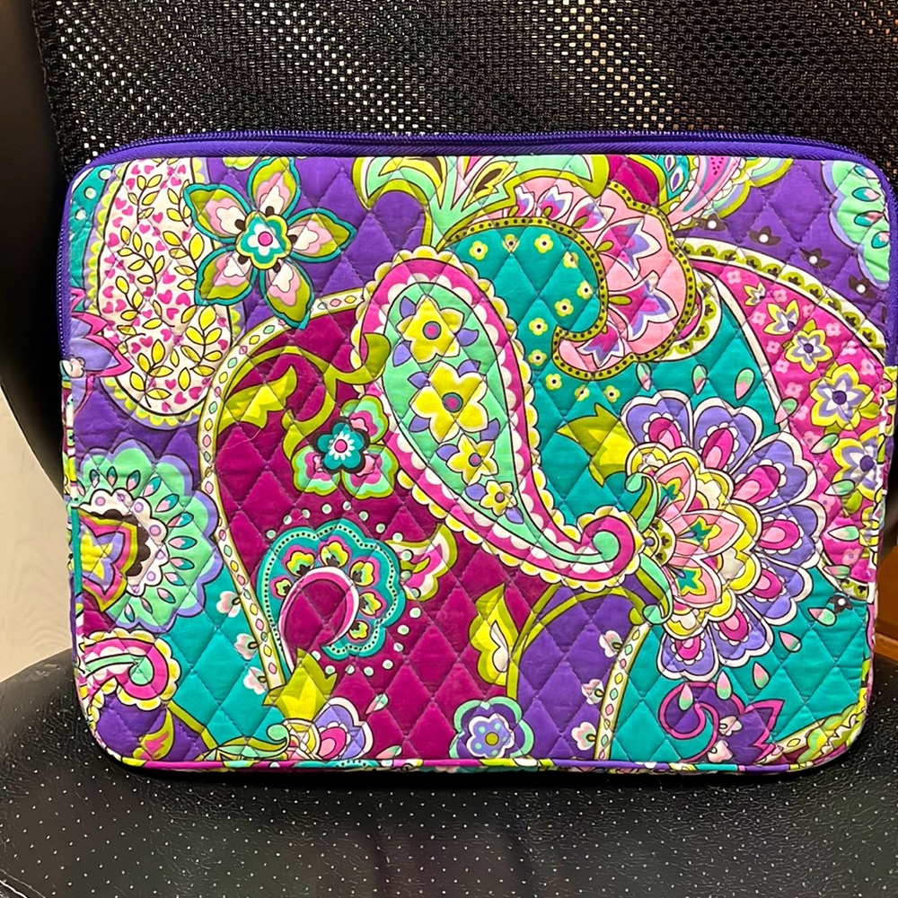 Vera Bradley Heather print laptop case